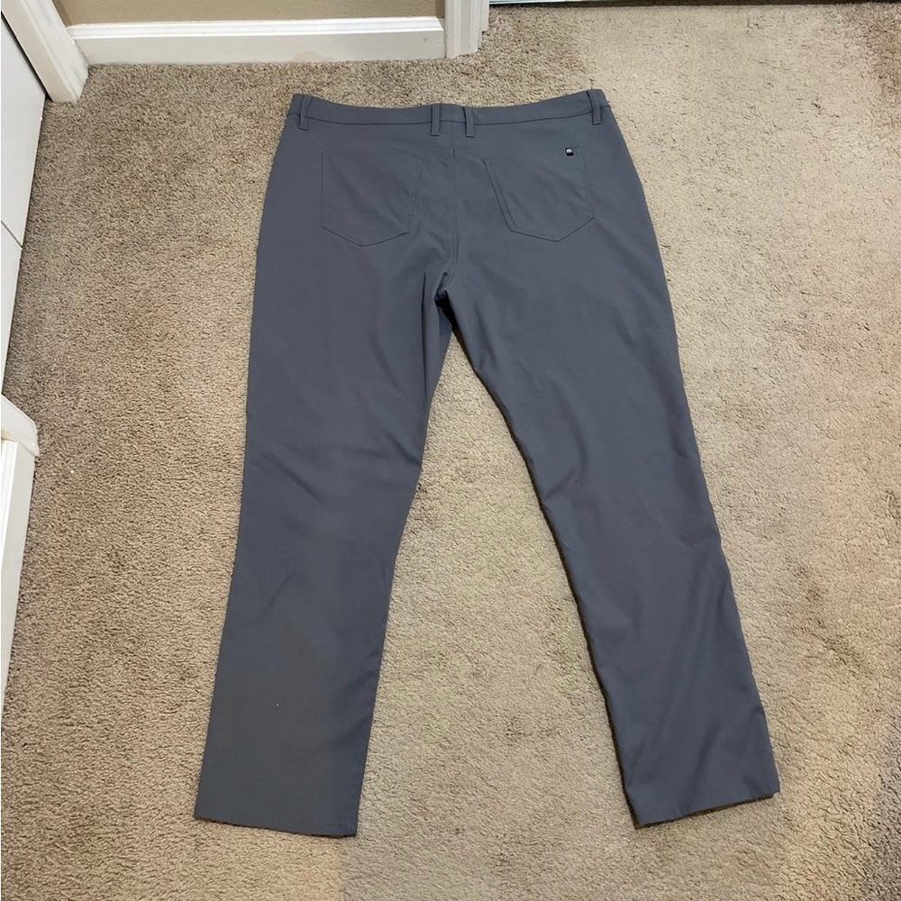 Travis Mathew Gray Chinos Streamlined Design